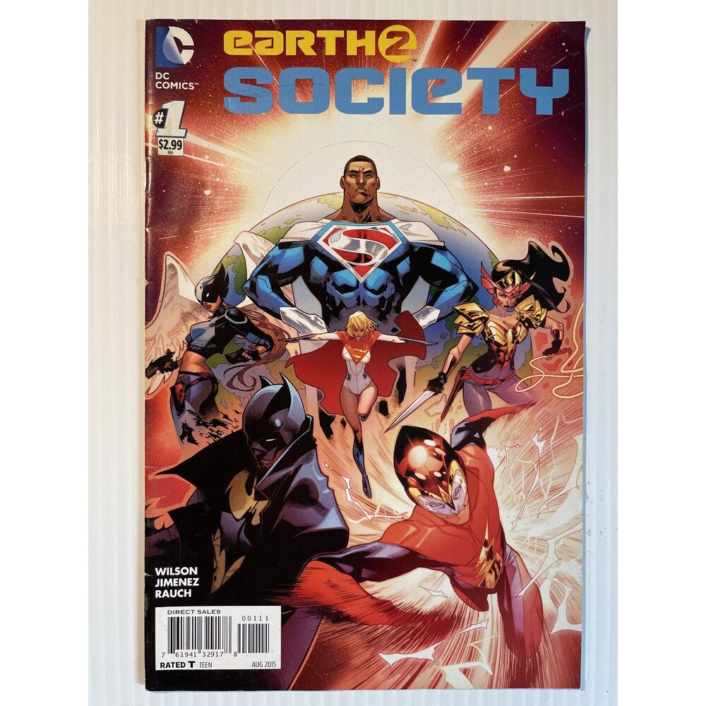 Earth 2: Society No.1 (2015) DC Comics • Wilson, Jimenez, Rauch • Batman
